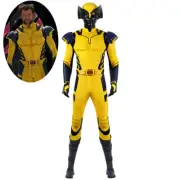 Deadpool 3 Wolverine Cosplay Costume Outfit Jumpsuit Set Halloween Suit