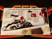 ‘91 SKI-DOO Formula 1 Mach 1 Snowmobile Poster vintage sled ((PASSION))