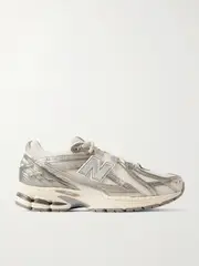 [New Balance] New Balance - 1906r Metallic Rubber-trimmed Mesh Sneakers - Gold - US10.5 US 10.5 Gold