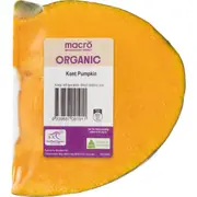 Macro Pumpkin Kent Cut Organic each