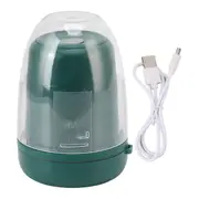 Portable Juicer Cup Multifunctional Rechargeable Small 4 Blades Blender Fruit Mixing Machine for Home 260ml Green