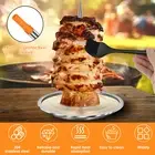 Vertical Skewer for Grill Stainless Steel Pastor Skewer with 2 Removable -·