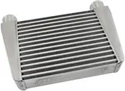 Aeroflow V-Mount Street Intercooler 330 X 280 X 76mm 2.5" Silver - AF90-1015