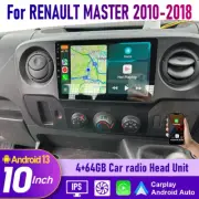 4-64GB Camera Wireless Carplay Android13 Head unit For Renault Master 2010-2018 (for: Renault)