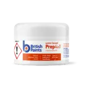3 X British Paints White 4 In 1 Prep Water Based Primer Sealer Undercoat - 100ml