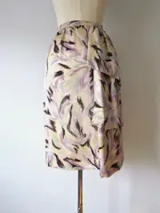 Missoni Silk Skirt Pastel Sz 40 4 Scarf Accent Runway As seen of Hollywood Star