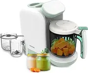 Cecotec Nana BabyCare FoodProcessor Kitchen Robot for Babies - Food Processor - Cooks, Purées, Sterilises and Heats Baby Bottles, BPA-Free, Suitable for Fruits, Vegetables and Meat, Recipe Book