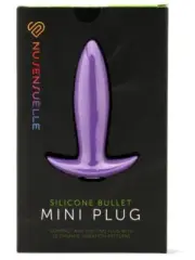 Nu Sensuelle Vibrating Mini Plug 15 Function Rechargeable Sensual Massager