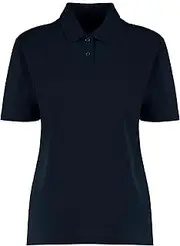 [KUSTOM KIT] Womens/Ladies Regular Fit Workforce Pique Polo Shirt (UK Size: 12 UK) (Navy)