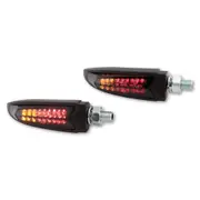 HIGHSIDER LED rear, brake light, turn signal unit ARC, black
