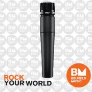 Shure SM57 Microphone Dynamic Instrument Mic Cardioid SM-57 - Authorized Dealer