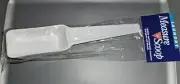 Vintage Long Handled Plastic Laundry Scoop Measuring Cup (1/4-1/2) White