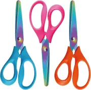 Left Handed Scissors Kids,Lefty Kids Scissors,Titanium Coating Stainless Steel