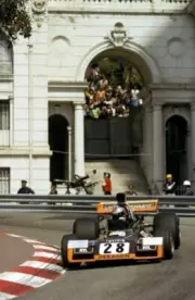 John Watson GBR Hexagon Goldie Brabham BT42 was one of the stars o- Old Photo