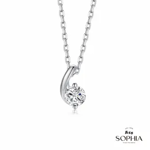 SOPHIA 蘇菲亞珠寶 - 小寶貝 30分 GIA D/SI1 鑽石項鍊