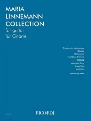 Maria Linnemann Collection for Guitar Classical Intermediate Sheet Music Book