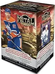 Upper Deck Skybox Metal Universe 2023-24 Hockey Card Blaster Box - 35 Count - Hockey Trading Card