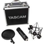 Tascam - TM-280 - Studio Microphone with Flight Case, Shockmount and Pop Filter