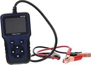 Battery Tester Battery Voltage Meter Cable Auto Car Electrical Tester Device Battery Checker Electric Wire Detector Breaker Electric Fence Tester Alternator Truck Fuse Cars Plastic