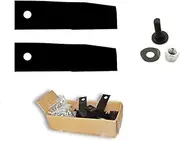 100Pcs Blades & Bolts Set for 28" Cox Orions Scout Stockman Ride on Mowers SKIT33 for 19” (482mm) Cut PLP Bushranger Models from 2010 Onwards 48” (1220mm) Stockman