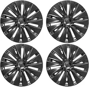 4PCS/Set Hubcaps 19 Inch Full Coverage Turbine Wheel Cover Cap Set Design Compatible for Tesla Model Y 2020-2024 Wheel Hubcap Accessories