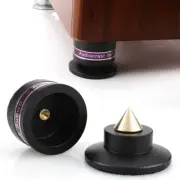 4pcs Aluminum alloy Spike Isolation Feet HiFi Speaker Subwoofer Shock Absorber