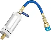 Refrigerant Recharge Kit – Air Conditioning Tool, Cooling System Filler | Quick Connect Charge Hose, AC Dispensing Valve Set, Automotive Refrigerant Charging with Hose
