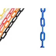 US WEIGHT U2355BLU Plastic Chain, 2" 500 ft. Blue ft. SunShield