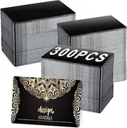 300 Pieces Metal Business Cards for CNC Engraver Laser Engraving,Metal Business Card Blanks for Crafting Multipurpose,Durable and Sturdy Aluminum Business Card Blanks Thickness 0.01 inch