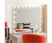 Large Hollywood Mirror with Lights 65cm x 80cm - Makeup Vanity Mirror AU