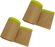 LIFKOME 2Rolls Heavy Duty Masking Paper Tape Car Furniture Protection Covering Paper for Painting Projects Flexible Cuttable Paper for Home Decoration and DIY