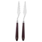 2pcs E5 E6 Painting Palette Knife Set Stainless Steel Art Spatula Scraper Tools