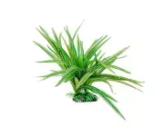 Realistic Decorative Aquarium Fish Tank Reptile Ornament Plastic Plant 1825