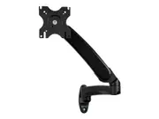 "Wall Mount Monitor Arm - Full Motion Articulating - Adjustable - Supports Monitors 12"" to 34"" - Black (ARMPIVWALL)"