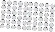 [SOESFOUFU] 60 Pcs Empty Eyeshadow Plate Empty Blusher Pans Empty Round Metal Pans Makeup Palettes Accessory Cosmetic Palettes Accessory Eyeshadow Dispenser De