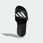 【ADIDAS 愛迪達】ALPHABOUNCE 運動拖鞋(BA8775 男鞋 涼/拖鞋 黑X白)