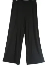 NWT Eileen Fisher Tencel Jersey Wide Leg Pants in Black - Size 3X #P3378