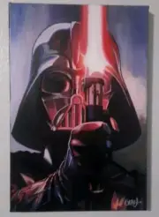 Star Wars Darth Vader 12" x 18" Original Painting Art Lucasfilm Empire Anakin