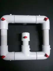 Clone Machine Bucket Manifold Hydroponic 16 System w/ Riser EZ 360 Jets Sprayer