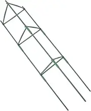 FONDOTIN 1 Set Tomato Cage Plant Support Frame Trellis for Climbing Plants Easy Assembly for Beginners High with Rods Connectors