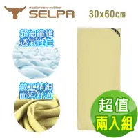 在飛比找momo購物網優惠-【SELPA】MIT 科技涼感速乾毛巾/三色任選(超值兩入組