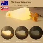 LED Lying Flat Duck Night Light 3 Level Dimmable USB Kids Night Light Cute Lamps