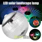 Solar Powered Lamp LED RGB Light Outdoor Garden Pond Swimming Pool Floating Lamp