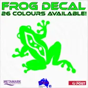 FROG waterproof vinyl decal sticker.Car,caravan,boat,window,wall,kids room,tiles