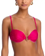 Aqua Hardware Underwire Bikini Top - Exclusive