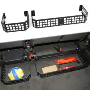 Rear Under Seat Storage Expansion Rack Bracket Shelf Organizer For F150 2015+ (for: Ford)