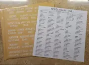 317 Clear Preprinted Label Stickers for Pantry Kitchen Spice Herb Organizer Jar