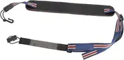 Kisangel 1Pc Adjustable Brown Ukulele Strap Chic Accessory for Ukuleles Punch Design Durable Convenient for Daily Use Easy to Clean Replace