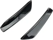 Car Side Spoiler Front Bumper Fog Lamp Side Canards Fins Lip Splitters for Mercedes for Benz A Class W177 for Amg A160 A180 A200 A250 A35 2019