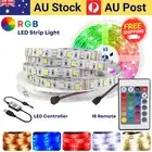 NEW LED Strip Lights RGB USB IP65 Waterproof 2M-5M-10M-30M 5050 Bluetooth 5V DC